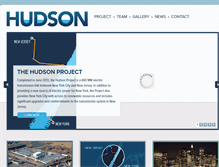 Tablet Screenshot of hudsonproject.com